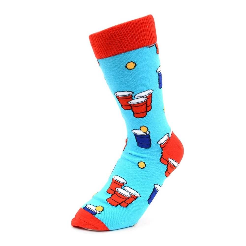 Women's Beer Pong Novelty Socks